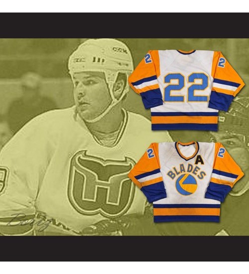 Custom WHL Saskatoon Blades 1987 88 Kelly Chase Hockey Jersey White